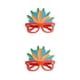 thumbnail image 1 of Marco de anteojos de plumas de colores Bearachild para manualidades fiestas temáticas de carnaval marco rojo 2Conjunto, 1 of 6