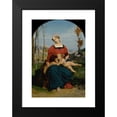 thumbnail image 2 of Jean-Léon Gérôme 13x18 Black Modern Framed Museum Art Print Titled - The Virgin, the Child Jesus and Saint John (1848), 2 of 5
