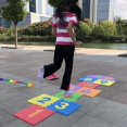 thumbnail image 2 of Count Hopscotch Rug Soft Carpet Children Floor Playing Crawling Game Rectangle Mat Home Decoration Foam Play Mat for Kids heqiyong toy, 2 of 2
