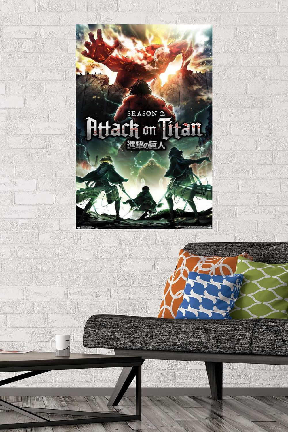 Attack on Titan - Season 2 Teaser One Sheet Wall Poster