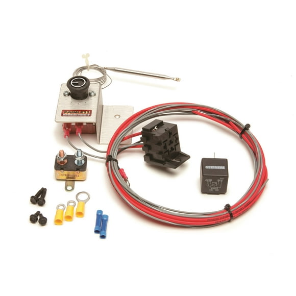 Painless Wiring 30104 Kit Thermostat de Ventilateur Électrique Réglable