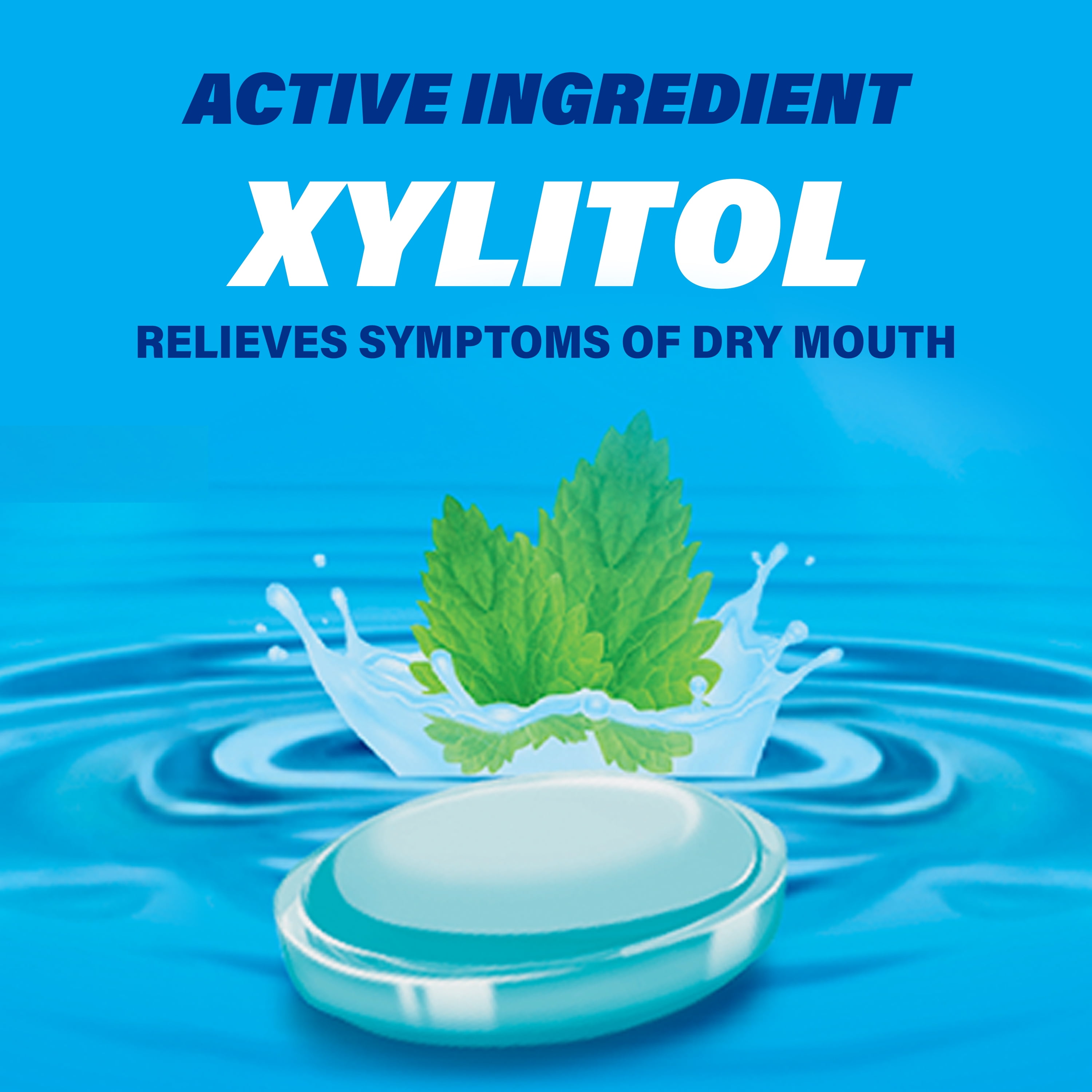 (2 pack) ACT Dry Mouth Moisturizing Lozenges, Soothing Mint, 36 ct.