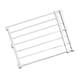 thumbnail image 5 of Barrera de puerta extensible, puerta de escalera, suministros para mascotas, puerta retráctil para perros, valla para cachorros 56to100cmx42cm blanco, 5 of 9