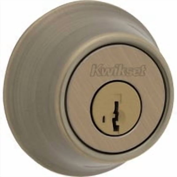 Kwikset 660 Single Cylinder Deadbolt with SmartKey - Pack of 4 Bulk Household Pack
