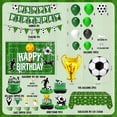 thumbnail image 2 of Set de decoración de fiesta de fútbol, cumpleaños, 120 piezas para niño, 2 of 8