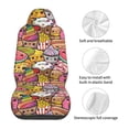 thumbnail image 5 of Sikiie Fruit-Flavored Ice-Cream Car Seat Protector 2 Pack Car Seat Cushion Mat, Car Seat Covers for SUV, Truck, Van, 5 of 7