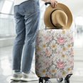 thumbnail image 2 of Pioneer Flower Floral Print Pattern Luggage Cover Fashion Suitcase Cover Baggage Covers Fit 25-28 Inch Luggage (Go Travel), 2 of 5