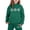 Green, variant on Girls Sweatpants Set - 2 Piece Velour Pullover Kids Cute Hoodies Sweatshirt and Jogger Sweatpants Tracksuit Set (7-12)