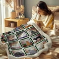 thumbnail image 3 of Cat in A Garden Fleece Throw Blanket Kitten Colorful Flower Plush Sherpa Blanket for Girls Women, Baby(30"x40"), 3 of 6