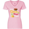 thumbnail image 3 of Inktastic Cinco De Mayo Official Tshirt Funny Pun with Taco Salso and Lime Women's V-Neck T-Shirt, 3 of 5