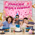 thumbnail image 3 of Birthday Banner & Party Decorations Kit  – Sparkling Backdrop, Wall Decor, Photo Booth Props for Toddler, Kids Birthday Party, 3 of 5