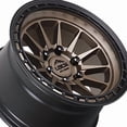 thumbnail image 3 of 17x9 Lock Baja Matte Desert Bronze W/ Matte Black Ring Wheel 5x5 (-12mm), 3 of 3