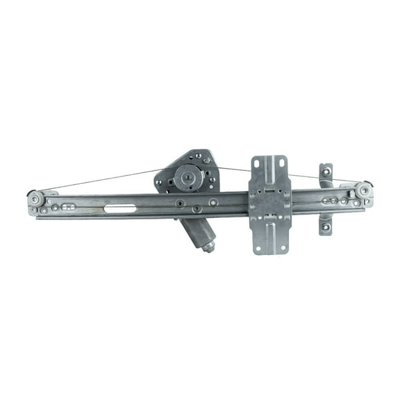 Window Regulator Compatible with 2009-2017 Chevrolet Traverse 2007-2012 GMC Acadia Front, Right Passenger Power With Motor