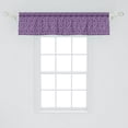 thumbnail image 2 of Ambesonne Floral Window Valance, Blossoming Botanical, 54" X 12", Quartz Champagne, 2 of 3