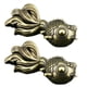 thumbnail image 4 of Ocean Keychain Accessory 2Pcs Goldfish Modeling DIY Keychain Unique Lovely Key Ornament 6X3Cm Antique Finish For Craft Enthusiasts, 4 of 5