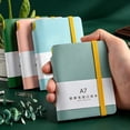 thumbnail image 5 of DUOYOU Pocket Notebook With Pen Holder Hardcover Journal Small Notebook Portable Strap Notebook For Work Travel Office Notes And Daily Journaling, 5 of 6