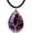 1. Amethyst, variant on 7 Chakra Gemstone Healing Crystals Necklace Copper Wire Wrapped Natural Gemstone Necklace Unisex Hippie Leather Necklace Choker