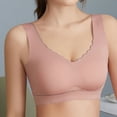thumbnail image 4 of Summer Savings Clearance 2024! TAGOLD Womens lingerie,Plus Size Bra for Womens,Women Top Bra Wire Free Underwears Base Vest Style Sports Lingerie, 4 of 6