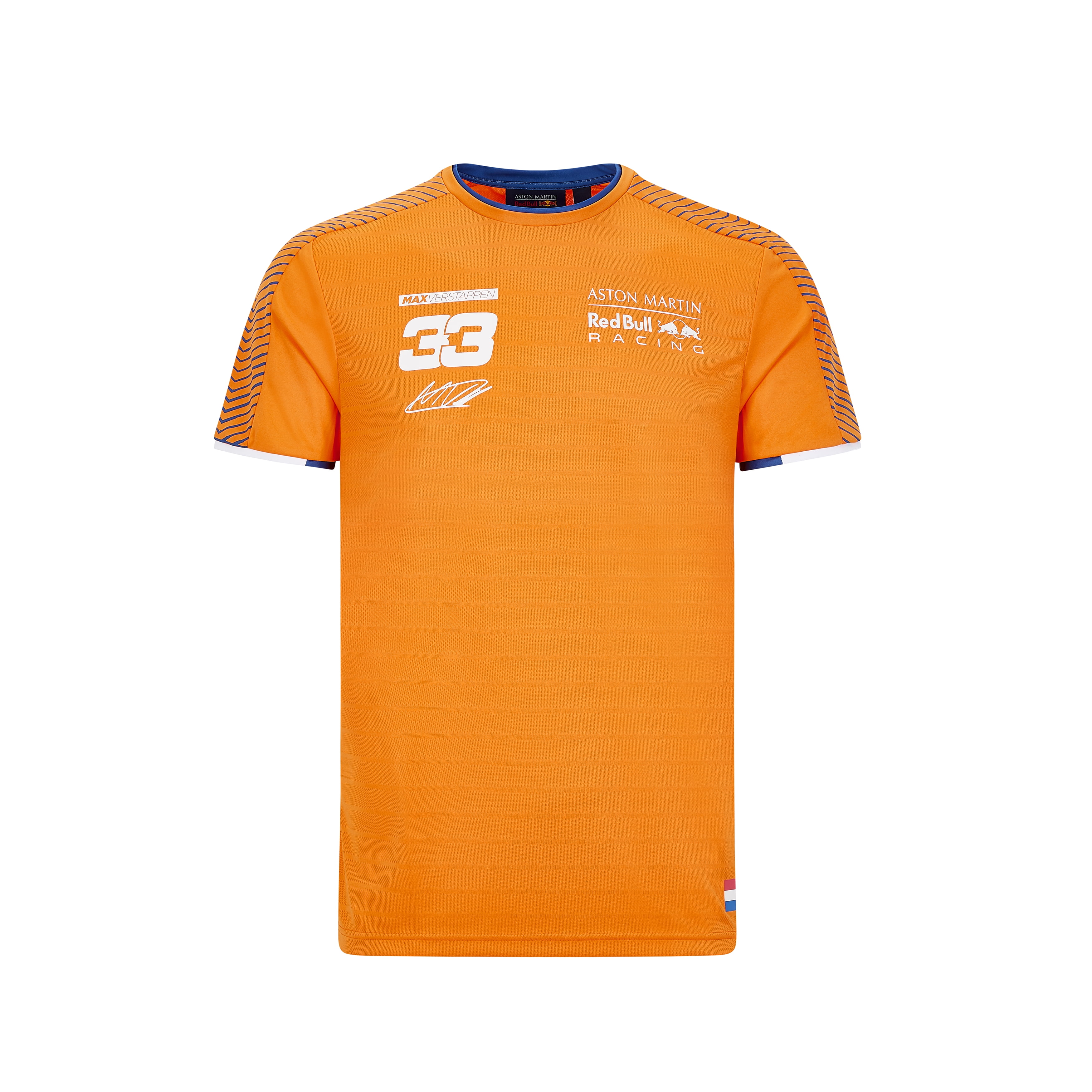 Red Bull Racing - Red Bull Racing F1 Men's Max Verstappen Sportswear T-Shirt Orange Size: 2XL