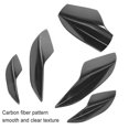 thumbnail image 4 of Bumper Fin Car Front Bumper Side Splitter Canards Lip Spoiler Deflector Replacement for Mitsubishi Glossy Black, 4 of 5