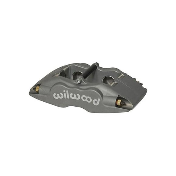 Wilwood WIL120-11134-SI Superlite 4 Piston Brake Caliper with 3.500 in. Lug Mount, Grey Anodize