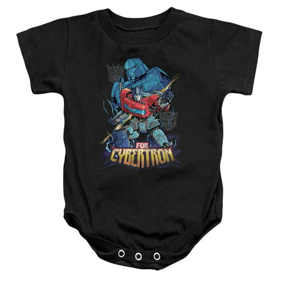 TRANSFORMERS ONE For Cybertron Thunder Unisex Infant Snap Suit for Baby, Black, X-Large