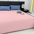 thumbnail image 2 of Under $10 Clearance! InsCrazy Bed Sheet, Soft Microfiber Bed Sheets, Solid Color Skin Friendly & Easy Care Machine Washable Sheets 81 x 96", 2 of 7