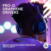 Logitech G Astro A50 X LIGHTSPEED Wireless Gaming Headset + Base Station, PLAYSYNC across Xbox Series X|S + PS5 + PC/mac, Black
