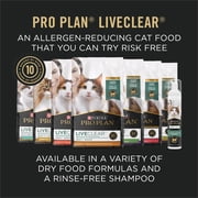 Purina Pro Plan LiveClear Cat Allergen Reducing Adult Dry Cat Food With Salmon and Rice