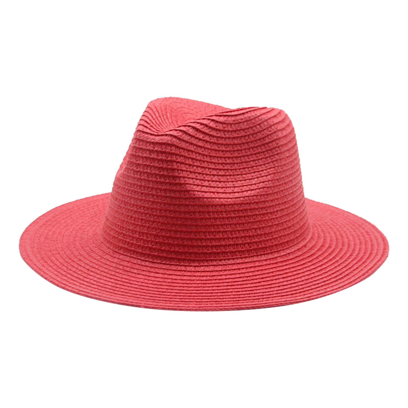 Umitay Wide BrimStraw Panama Hat, Beach Sun Hat, Men And Women Ccouple