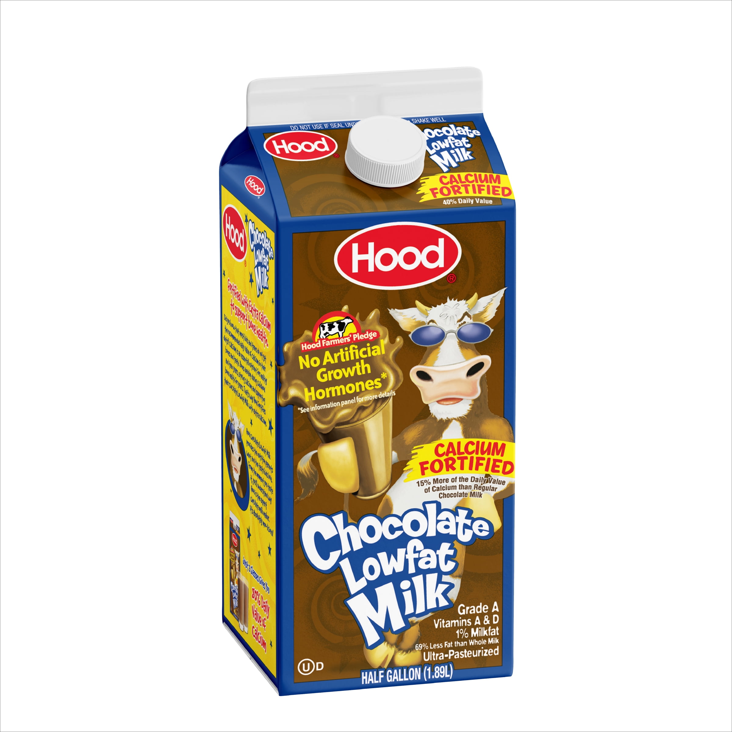 Hood Chocolate Lowfat Milk, 64 oz
