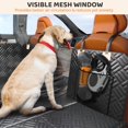 thumbnail image 6 of Katieovy Dog Car Seat Cover with Hard Bottom, 600D Scratch Dog Car Seat Cover for Back Seat,Waterproof Back Seat Extender Holds 400lbs for Car Truck and SUV, 6 of 7