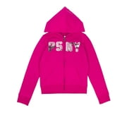 Psny Reversible Flip Sequin Hoodie (Little Girls & Big Girls)