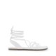 thumbnail image 2 of Sandalias Gladiadoras Planas de Verano con Cordones para Mujer DREAM PAIRS Talla 7.5, 2 of 8