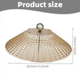 thumbnail image 2 of Clear Bird Feeder Rain Guard with Adjustable Clasp for Outdoor Protection and Dry Seed, 2 of 6
