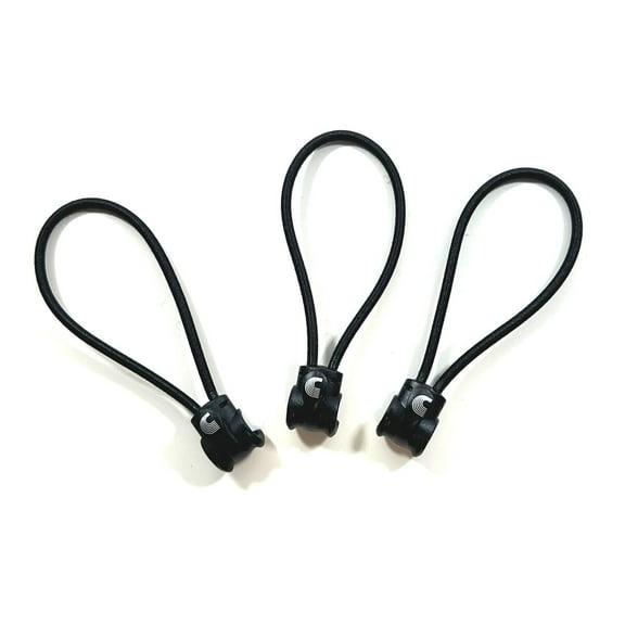 D'Addario Planet Waves Elastic Cable Ties, 3 Pack