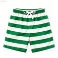 thumbnail image 2 of Liyamei Boys Color Print Athletic Shorts with Drawstring for Summer Size 2-14,Green, 2 of 4