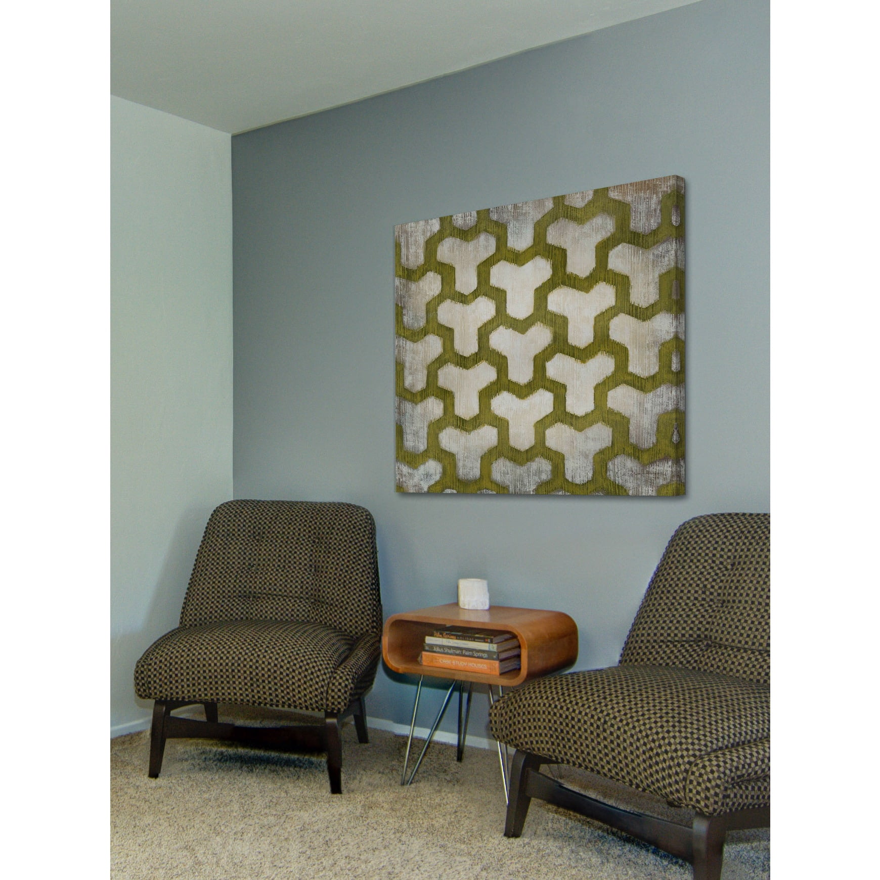 Marmont Hill "Spectrum Symmetry IV" Painting Print on Wrapped Canvas