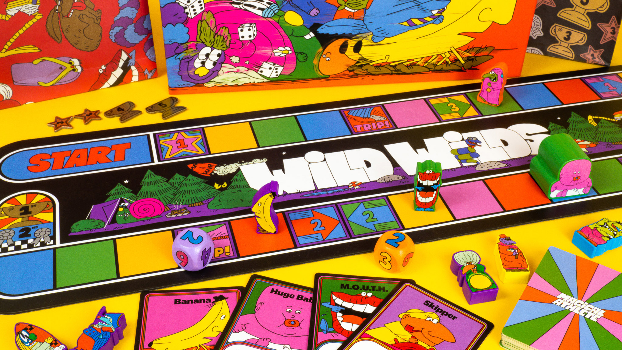 Asmodee Magical Athlete Family Racing Board Game photo 4