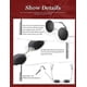 thumbnail image 4 of Round Sunglasses Men Women Polarized Hippie Round Sun Glasses Small Circle Sun Glasses Metal Frame With UV, 4 of 4