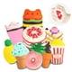 thumbnail image 1 of Juego de juguetes Squishies Jumbo de crecimiento lento - Paquete de 9 suaves Kawaii Squishy Hamburguesa Palomitas de maíz Pastel Helado Donut Alivio del estrés Juguete para apretar para niños y niñas, 1 of 5
