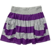 Miley Cyrus & Max Azria - Juniors' Stripe Jersey Pocket Skirt