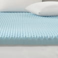 thumbnail image 3 of Comfort Classics 3" Cooling Gel Memory Foam Mattress Topper, California King, 3 of 6