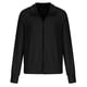 thumbnail image 5 of ICHUANYI Clearance Women's New Autumn/winter Striped Thread Casual Coat Loose Knit Zipper Cardigan Long Sleeve Lapel Cardigan Tops(Black, XL) ICHUANYI WER2023081401247, 5 of 5