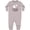 AC-Heather Grey, variant on Its My First Easter Baby Lamb Baby Fleece Romper