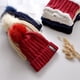 thumbnail image 5 of Guardurnaity Gorros para mujer aptos para invierno, gorros de estilo versátiles esenciales para mujer, gorro tejido, gorros de invierno Sombreros blanco, 5 of 6