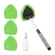 thumbnail image 2 of Kit de limpieza de parabrisas de coche con cabezal giratorio reutilizable y almohadillas de microfibra. Almohadilla de microfibra verde, 2 of 7