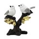 thumbnail image 4 of Estatua de pájaro, estatuilla de pájaro, novedad, modelo de Animal de pájaro, artesanía, adorno de pájaro, figura de pájaro para Micro paisaje, maceta 2 pájaros BLESIY Estatua de pájaros, 4 of 8