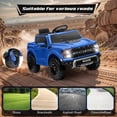 thumbnail image 6 of Ford Ride on Toys, 12V Ford F150 Raptor Battery Powered Ride on Cars with Remote Control, Ages 3+, Blue, 6 of 7