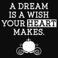 thumbnail image 2 of Junior's Cinderella A Dream Is A Wish Racerback Tank Top, 2 of 5